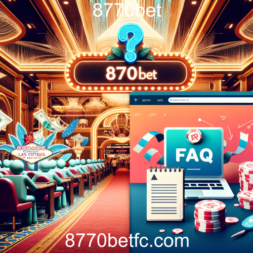 Explorando a Categoria FAQ do 8770bet: Esclarecendo Dúvidas dos Jogadores